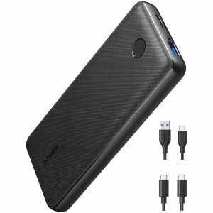 Anker Power Bank, USB-C Portable Charger 20000mAh with 20W Power Delivery, 525 Power Bank (PowerCore Essential 20K PD) for Phone 13/13 Pro / 13 Pro Max / 12/12 Pro, Samsung, iPad Pro, and More